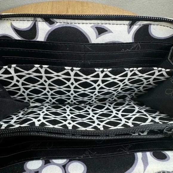 Vera Bradley Night and Day Accordion Style Zip Wallet Clutch - Picture 4 of 8